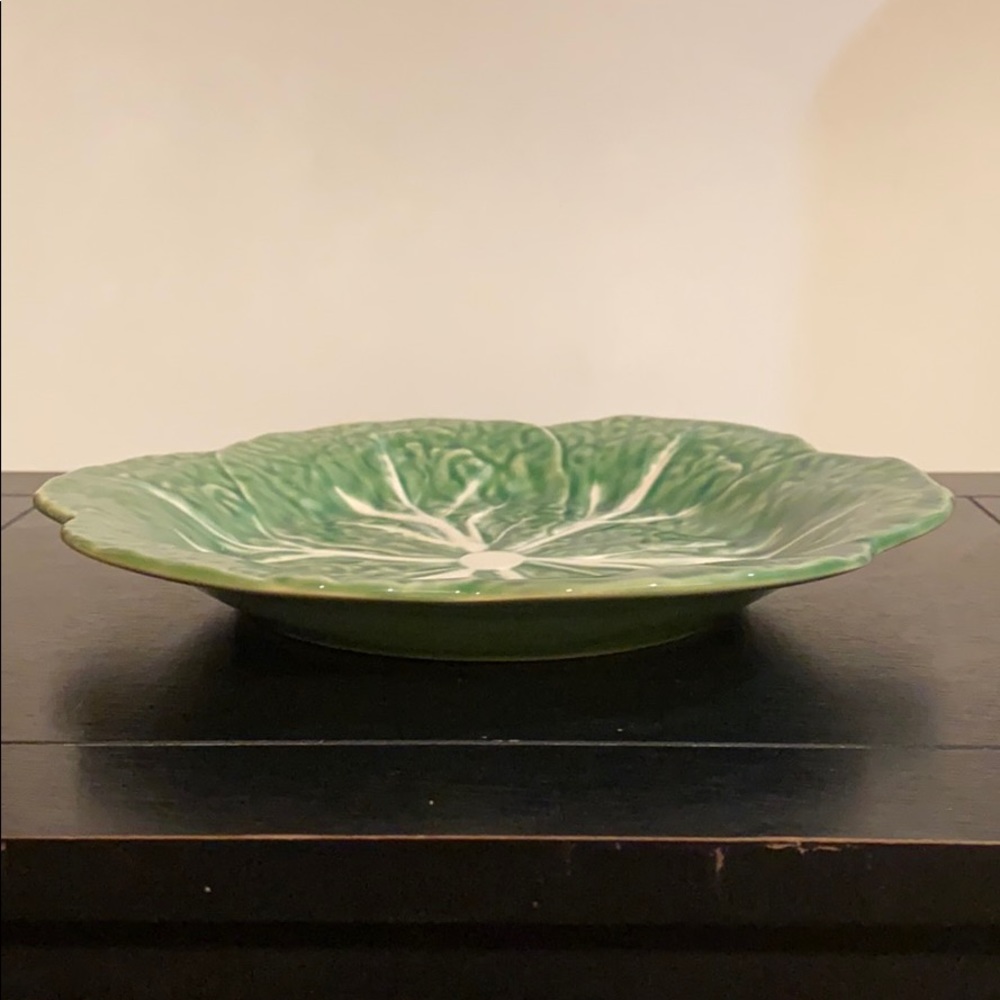 Vintage Bordallo Pinheiro Portugal Cabbage Plate - Picture 3 of 3